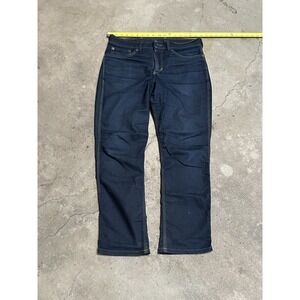 ORIGIN JEANS Delta Flex D68 Stretch DARK BLUE WASH Legit Fit Straight Leg 34x30